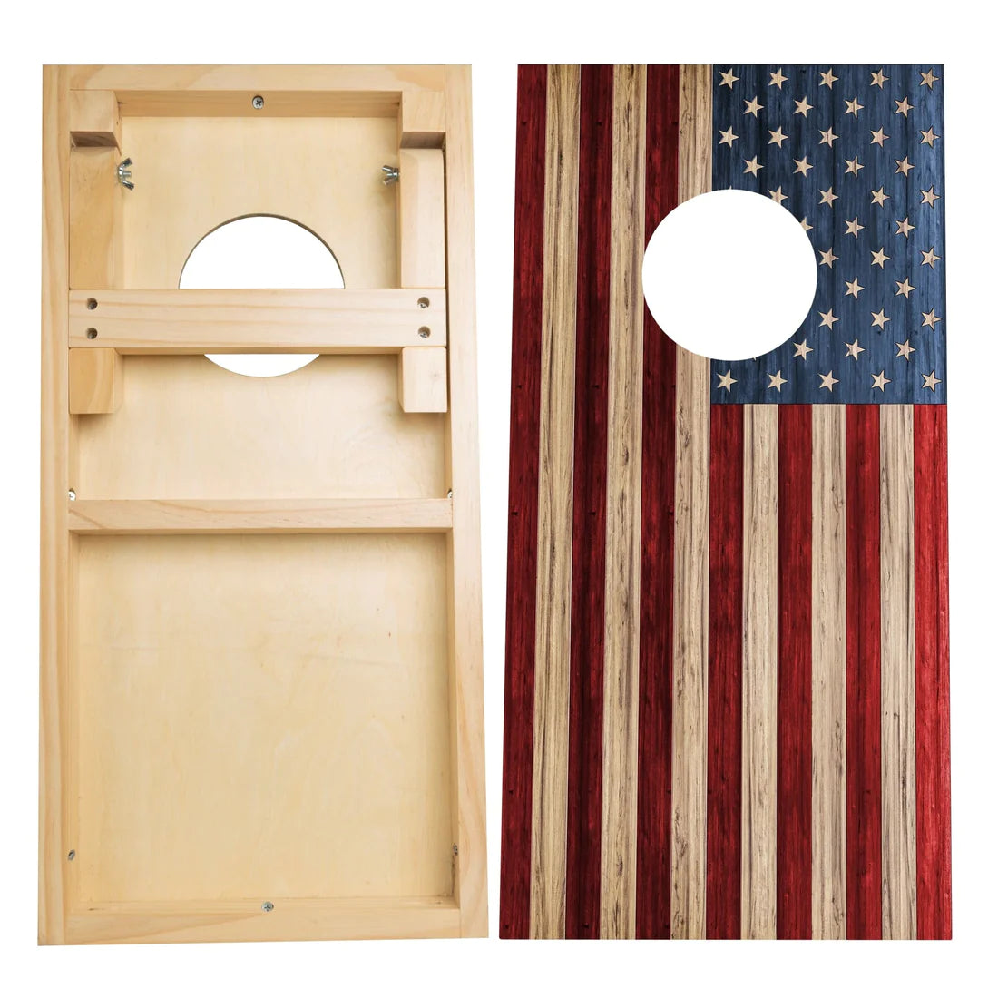 Bitty Bags Mini-Cornhole Boards: American Flag Design